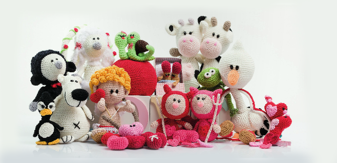 Amigurumi's in love